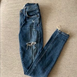 Agolde distressed jeans